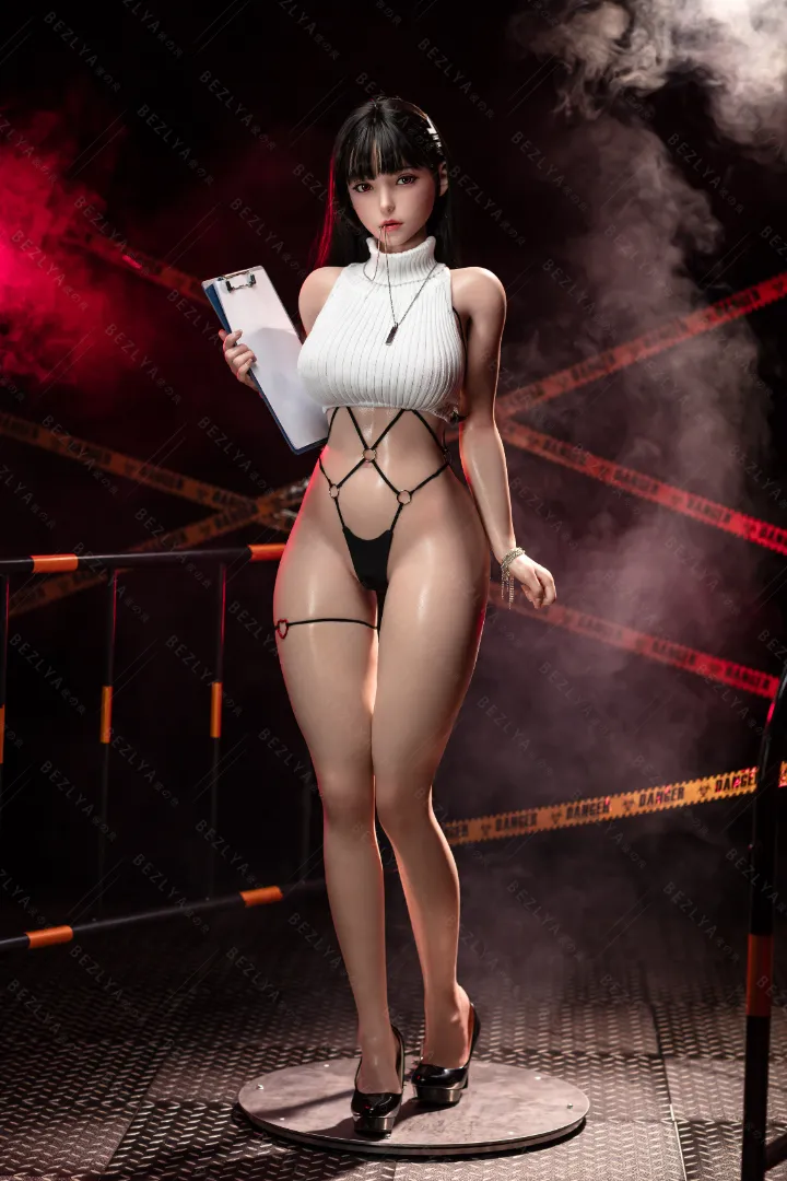 155cm (5ft1) E罩杯 輕量化 矽膠 性愛娃娃, ROS 头部 Violet